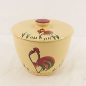 Watt Ware Rooster Ice Bucket/Canister with Lid