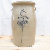6 Gal. Red Wing Lazy Eight Salt Glaze Butter Churn