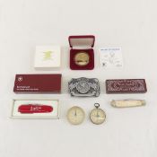 Pocket Knives, Compass, Belt Buckle & More