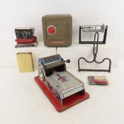Metal Coin Banks, Paper Fluter/ Crimper & More