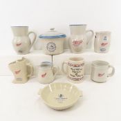 9 Modern Red Wing Stoneware Pieces