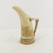 Royal Worcester Porcelain #1116 Pitcher 8.5
