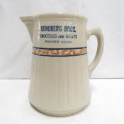 Sundberg Bros Red Wing Spongeband Pitcher