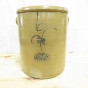 6 Gallon Rib Cage Salt Glaze Crock