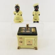 1950's Black American Yellow S&P with grease stove