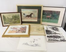 Currier & Ives and other Framed Prints & Pictures
