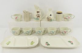 Mixed Red Wing Dinnerware Pieces