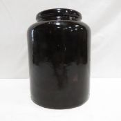 1 Gallon Albany Slip MN Stoneware Preserve Jar