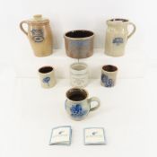 Red Wing Pottery AW Wilson & Salt Glaze Pottery