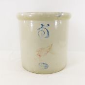 5 Gallon Red Wing Union Stoneware Crock