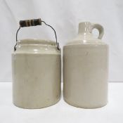 Minnesota Stoneware Jug & 3# Packing Jar with Lid