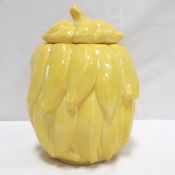 Yellow Red Wing Bananas Cookie Jar