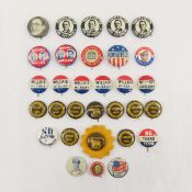 30 Political Pinbacks, MacArthur, Nelson & More