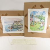 2 Charles Peterson Signed Prints with COA's