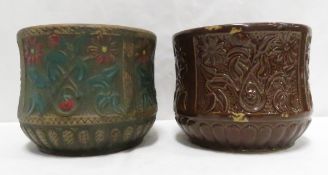 2 Red Wing Art Pottery 5.5
