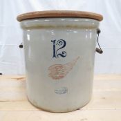 12 Gallon Red Wing Union Stoneware Co Crock