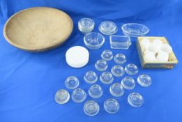 Wood Bread Bowl, Federal, Glasbake & More