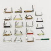 20 Vintage Pocket Knives