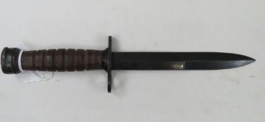 WWII Japanese M4 Bayonet, Fighting Knife, Kiffe