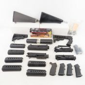 AR Rifle Parts- Quad Rails, Grips, Stocks & More