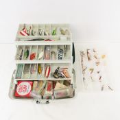 Plano Tackle Boxes with 30+ Spoons & Lures