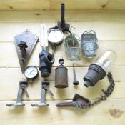 Kewanee Pressure Gauge, Bunsen Burner & More