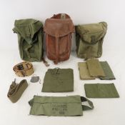 Military Leather & Canvas Cases, Belt & More
