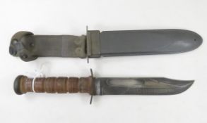 WWII Robeson Shuredge MK2 Fighting Knife USN