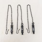 3 1955 Military police whistles