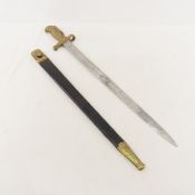 USN Model 1870 2nd type Bayonet & Scabbard
