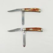 2 Case XX 6207 Trapper Knives