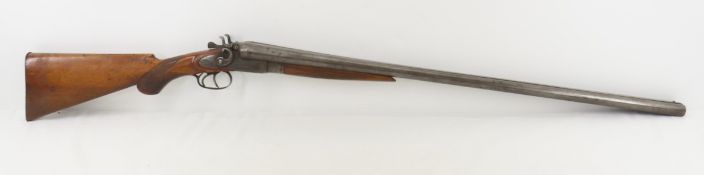 WM Parkhurst 12 GA Side by Side Shotgun