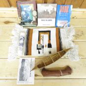 Navajo Rug Book, Fishing Picture Frame & More