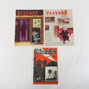 Jan & Mar 1958 Playboy Mags & 1932 10 Story Book
