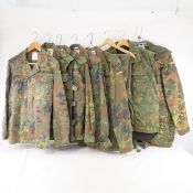 8 West German Military Clothes- Coats, Vests