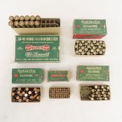 Vintage Remington Kleanbore boxes, full & partial