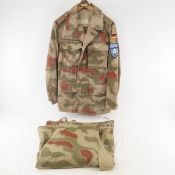 W German Border Guard Coat & Zeltbahn Shelter half