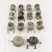 14 Vintage Bait Cast and Other Reels