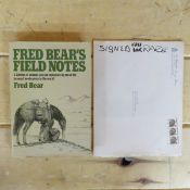 Signed Fred Bear Field Notes Book