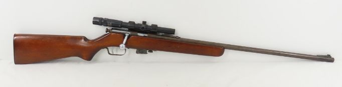 Mossberg Mod 42 Bolt Action .22 SLLR Rifle & Scope