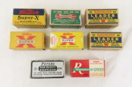 Vintage .22lr & .22 short ammunition boxes