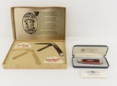 Case Buffalo Bill & Kissing Crane 150th knives