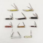 10 Vintage Pocket Knives