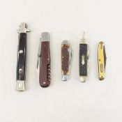 Pocket knives and automatic knife