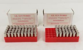 85 Rounds S.K. Gun Works hand loaded .38 special