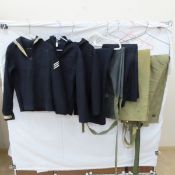 7 USN Uniforms Pcs- WWII - newer