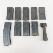M1 Flash Hider & 9 Magazines