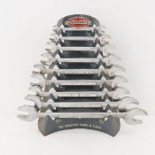 Vintage Craftsman wrench set in holder