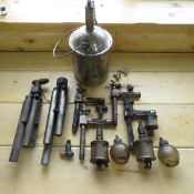 Vintage Steam Whistles, Kerosene Can & More