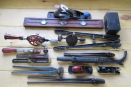 Vintage Wood Planes, Hand drills & More